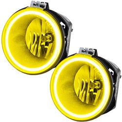 Oracle SMD Yellow Halo Fog Lights 06-10 Jeep Commander - Click Image to Close